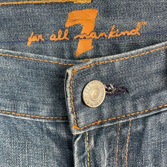7 for All Mankind Bootcut Jeans Size 28 EUC - Picture 3 of 6